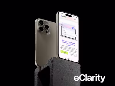 Eclarity: Ads, Landing Pages & Website
