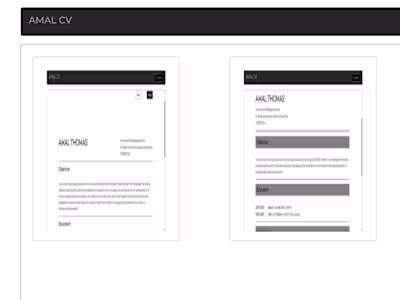 RESUMEZ:(RESUME BUILDER)