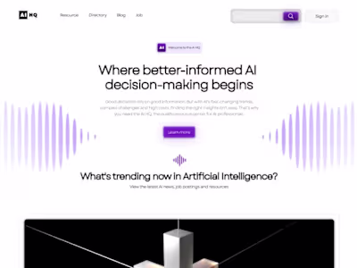 The Ai HQ WEBSITE 