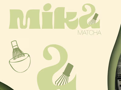 Mika Matcha Brand Design | Brand Identity Design