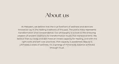 eCommerce website copywriting