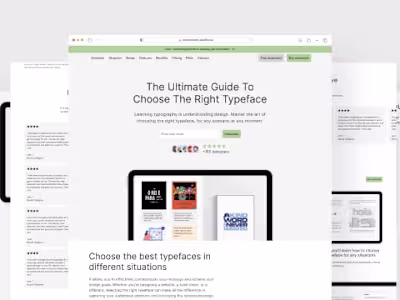 Workbook Landing Page