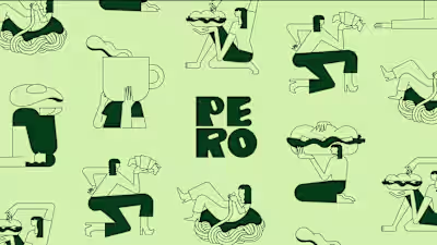 PERO - Cafe Branding & Packaging :: Behance