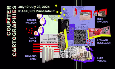 Counter Cartographies | Exhibition Identity