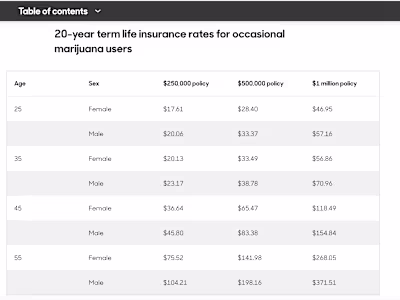 Buying Life Insurance for Marijuana Users - Policygenius