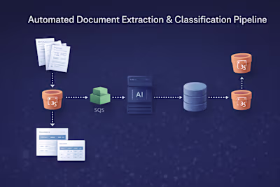 Automated AI Document Extraction & Classification Pipeline B...