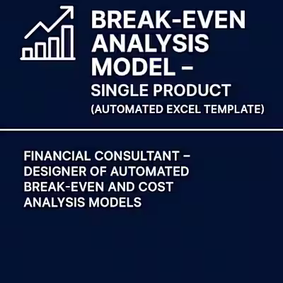 Working on an automated break-even analysis model to help a ...