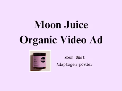 Moon Juice Video Ad