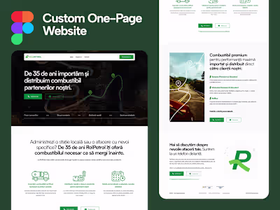 RolPetrol — Fuel Import Company Onepage Website