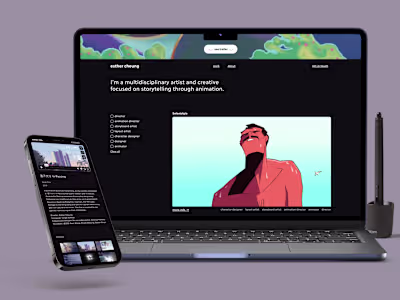 CMS powered Webflow site