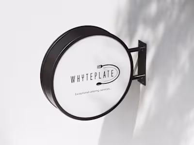 WHYTEPLATE VISUAL IDENTITY