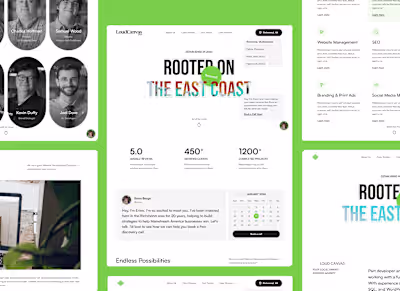 Loud Canvas Local Website Design