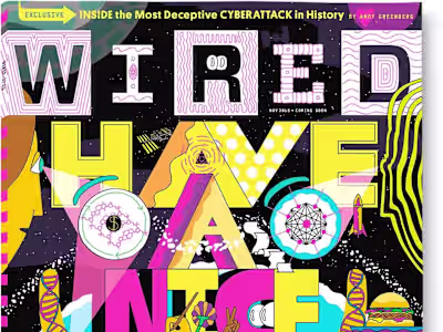 Artwork for WIRED Magazine November Issue 2019