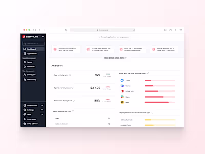 B2B SaaS Desktop Application