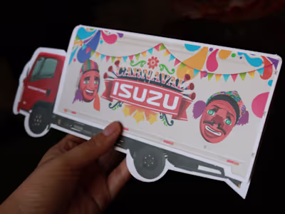 Isuzu | Invitation Design 