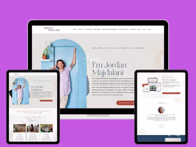 Kajabi Website Design for a Wellness Professional