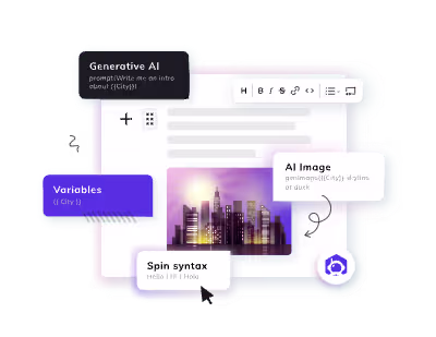 Large Scale Content Marketing System
