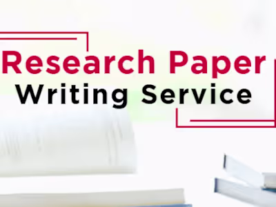 Research Article / Academic Paper Writing / eBook Writing 