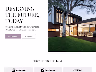 Nuevo | Webflow Archtecture Firm Template