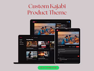 Kajabi custom Website and Product Setup