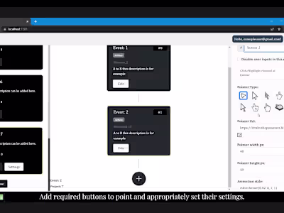 This creates automated website operations