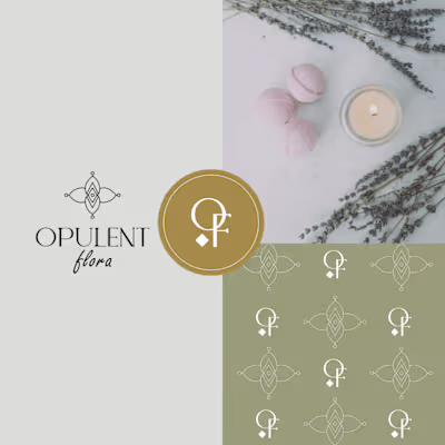 Opulent Flora - Brand Identity
