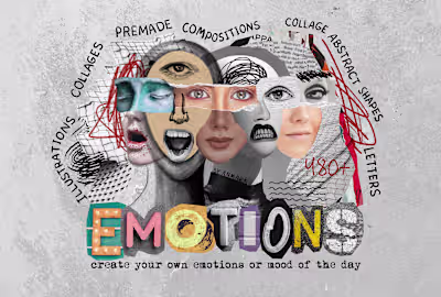 Emotions. Collage & Illustrations :: Behance