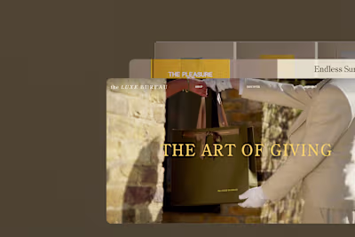 the Luxebureau - Custom Webshop