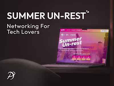 Summer Un-rest - Landing Page
