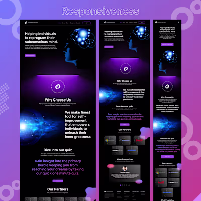 Responsive Website/Landing Page