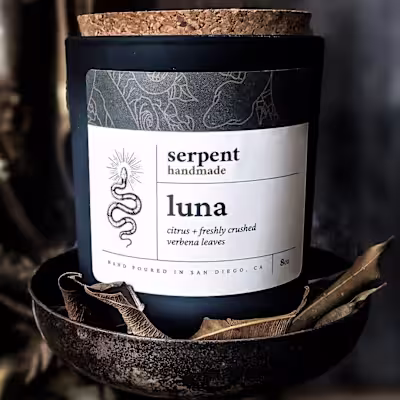 Serpent Candle Labels