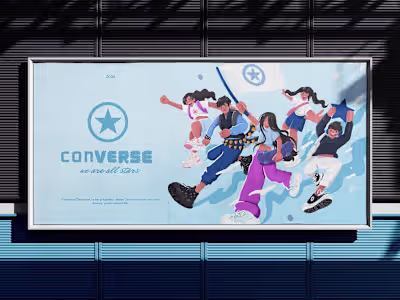 Converse Chronicles: We Are All Stars - Mockup
