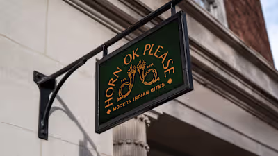 HORN OK PLEASE – Branding & Packaging