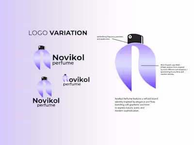 Novikol Perfume Brand Identity Case