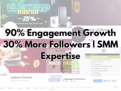 Social Media Manager | Increased Engagement by 90%