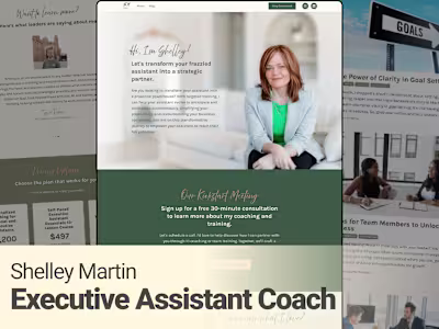 SCM Executive Solutions – Kajabi Website & Course
