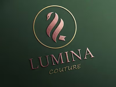 Creating a premium logo design for Lumina Couture, a luxury ...