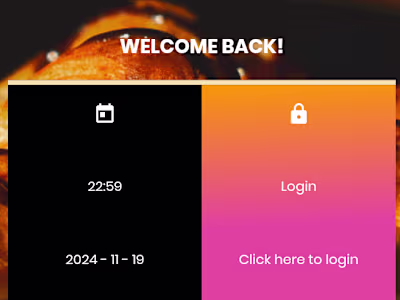 Online restaurant E-POS 