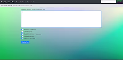 textanalyzer