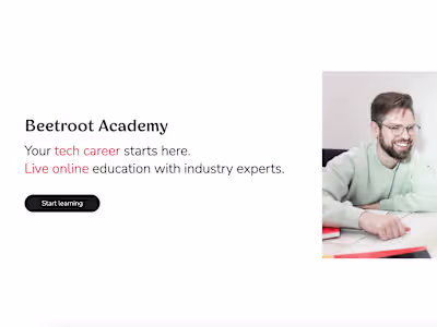 Beetroot Academy: ToV and UX Copy