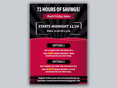 Black Friday Flyer