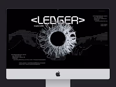 Crypto Wallet Main Screen
