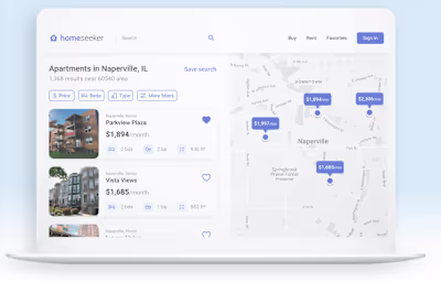 User-Friendly Real Estate Website for Homeseeker