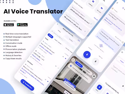 AI Translation & Communication App