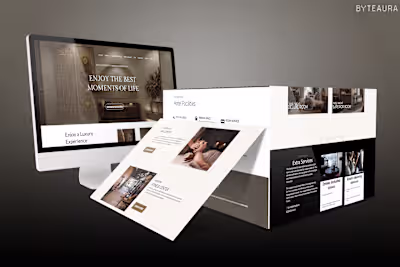 The Cappa Hotel website: Behance