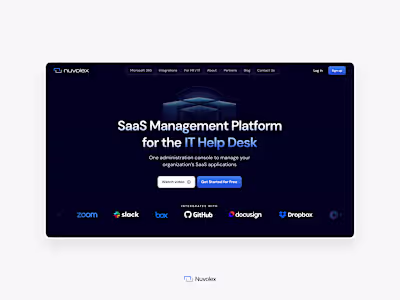 Nuvolex - Framer Website