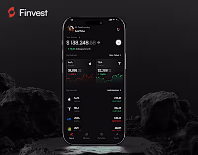 Mobile Trading App Design & Development (Flutter | Fintech)