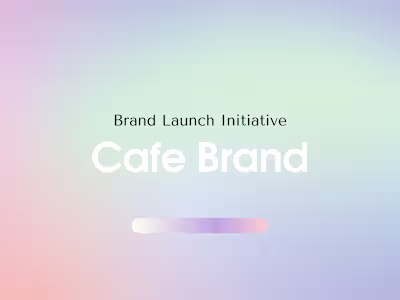 Cafe | Brand Launch Initiative (2022)