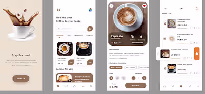 Coffee App UI