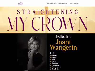Landing Page To Promote & Sell New Book - Designed w/ Systeme.io